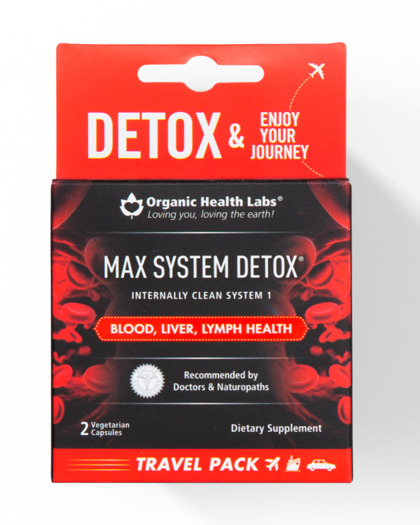 Max System Detox Travel Pack - 2 Caps