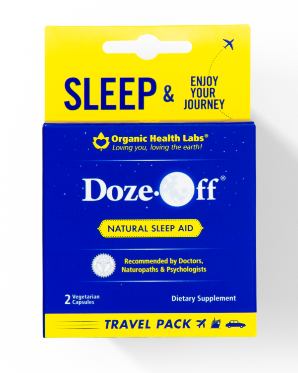 Doze-Off Travel Pack - 2 Caps