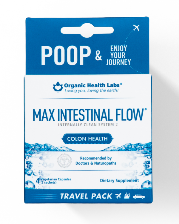 Max Intestinal Flow Travel Pack - 4 Caps